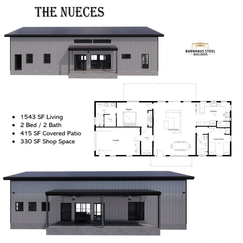 The Nueces Barndominium