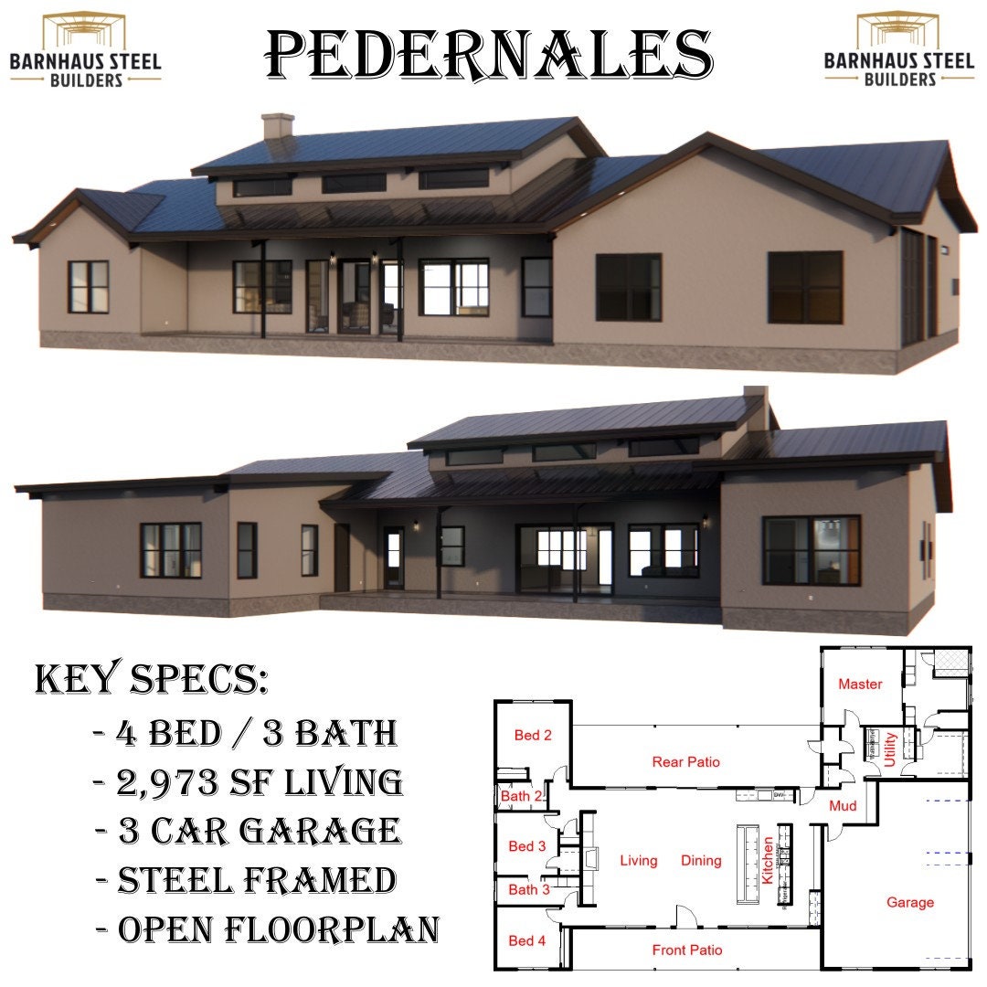 The Pedernales Barndominium