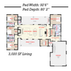 The Bastion | Modern Ranch Plan