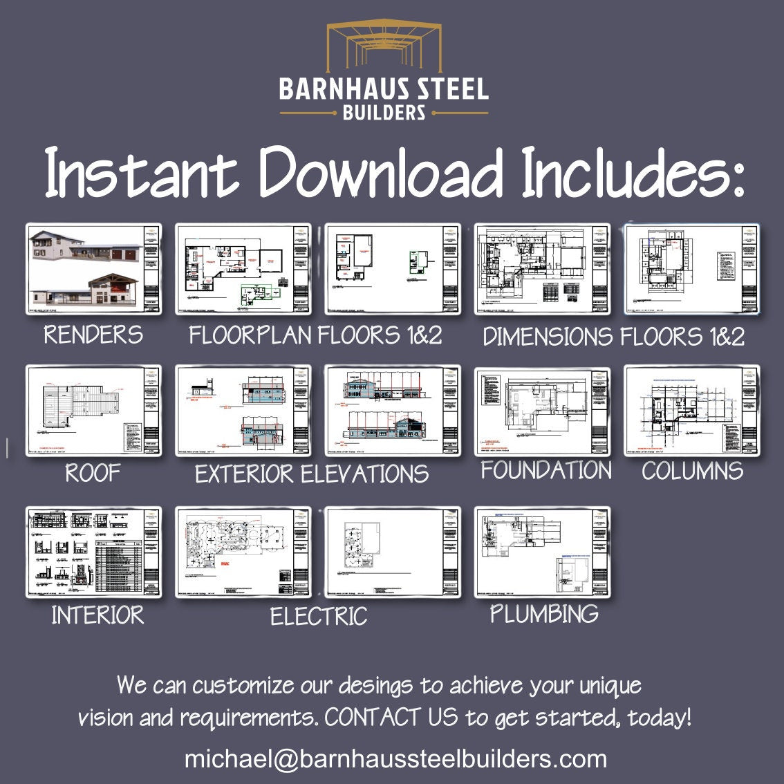 York Creek Barndominium Plan