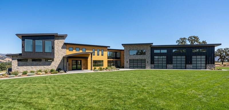 The Titan | Luxury Modern Steel Barndominium Plan with Shop