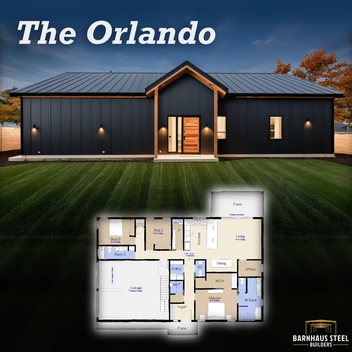 The Orlando Barndominium