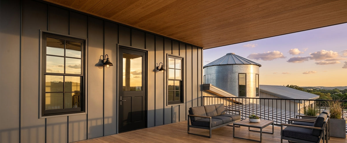 Farm Modern Barndominium Plan
