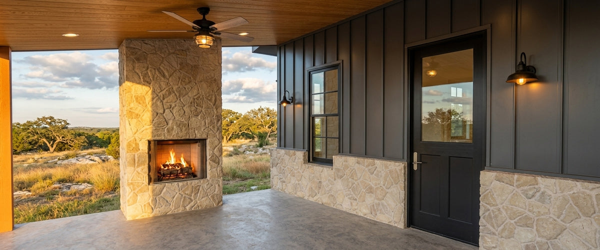 Farm Modern Barndominium Plan