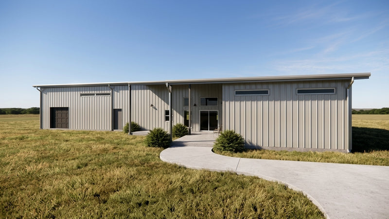 Cloud Gate Barndominium Plan