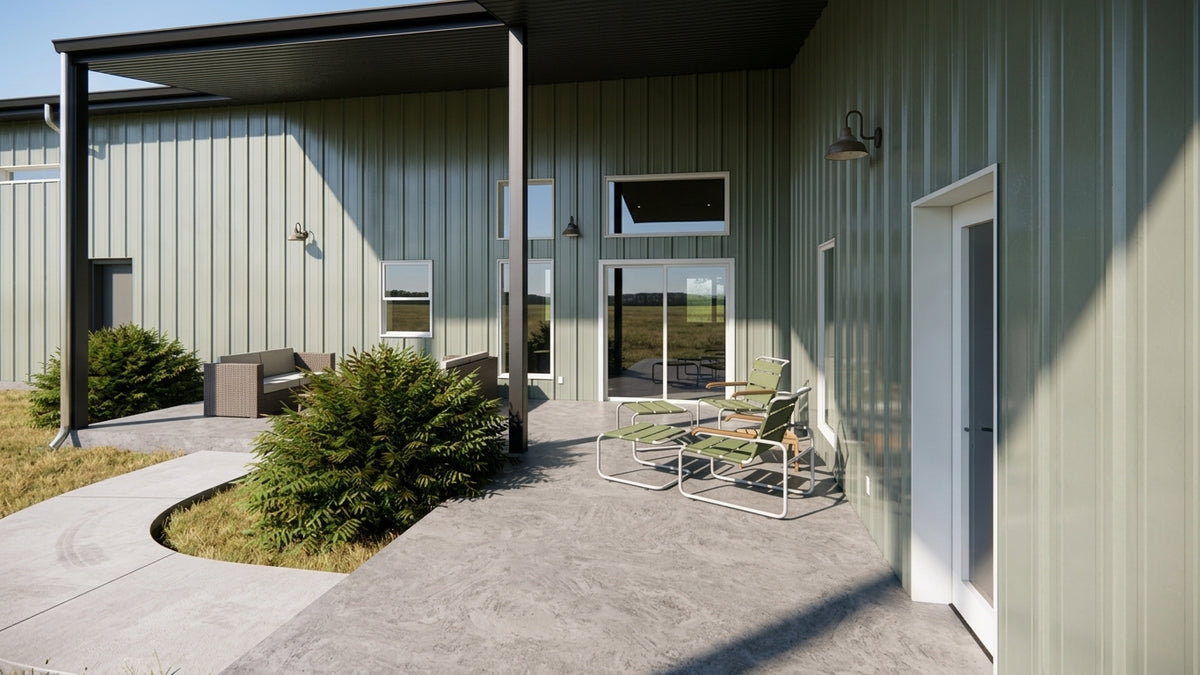 Cloud Gate Barndominium Plan