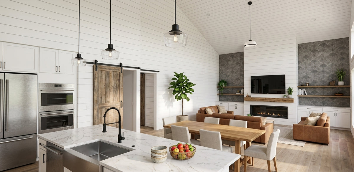 Bloom | Modern Barndominium Plan