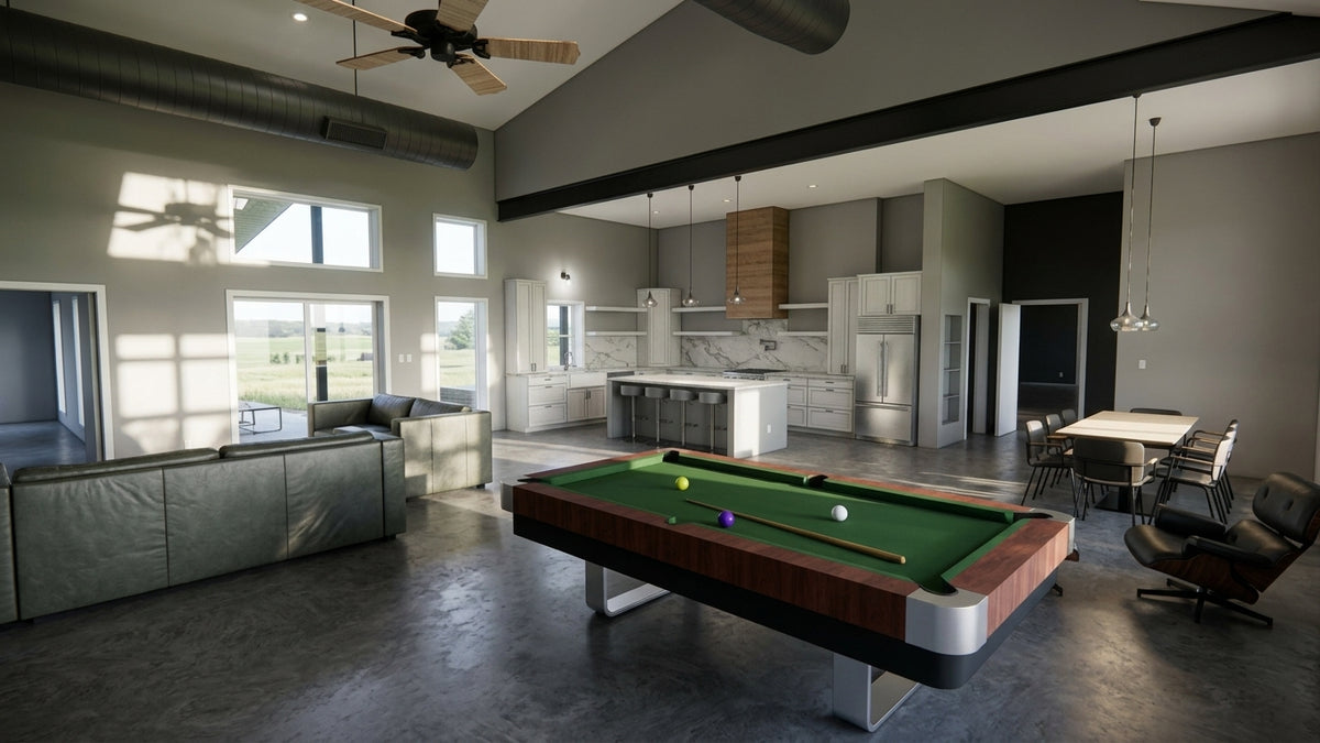 Cloud Gate Barndominium Plan