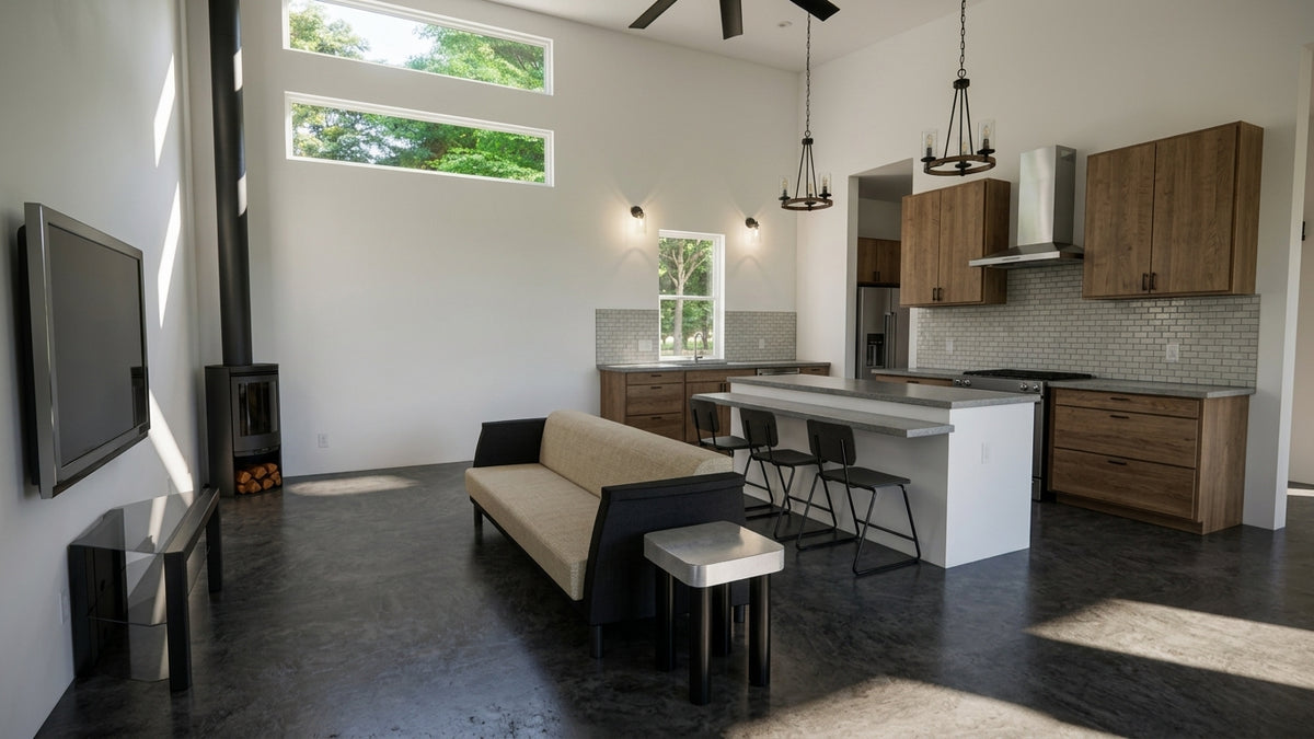 Texas Peach Barndominium