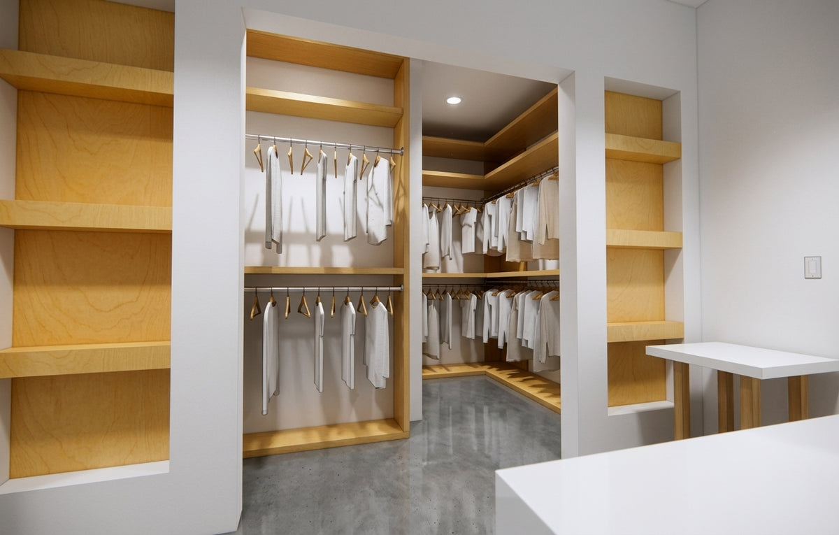 The Shoal | Modern Industrial Barndominium Plan with Shop