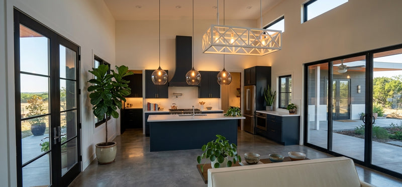 The Ranch View | Modern Desert Steel Barndominium Plan