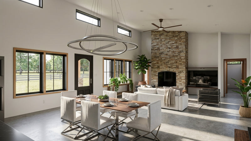 Cove Branch Barndominium Plan