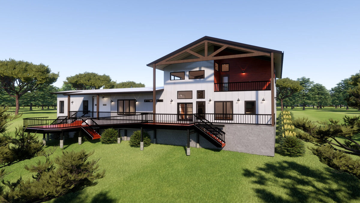 York Creek Barndominium Plan