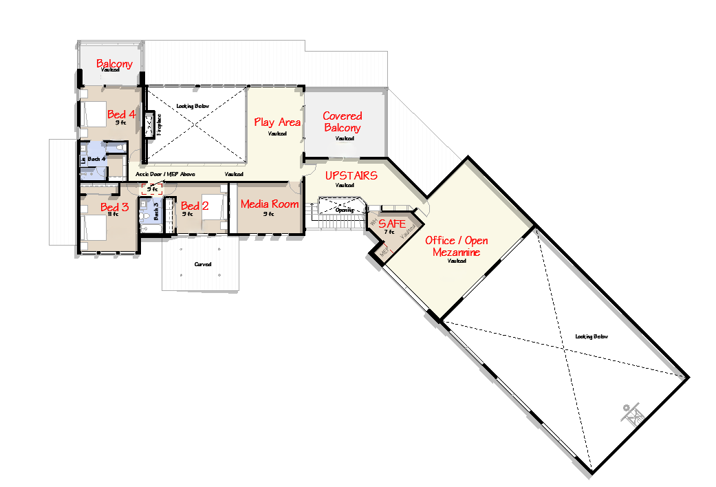 The Titan | Luxury Modern Steel Barndominium Plan with Shop