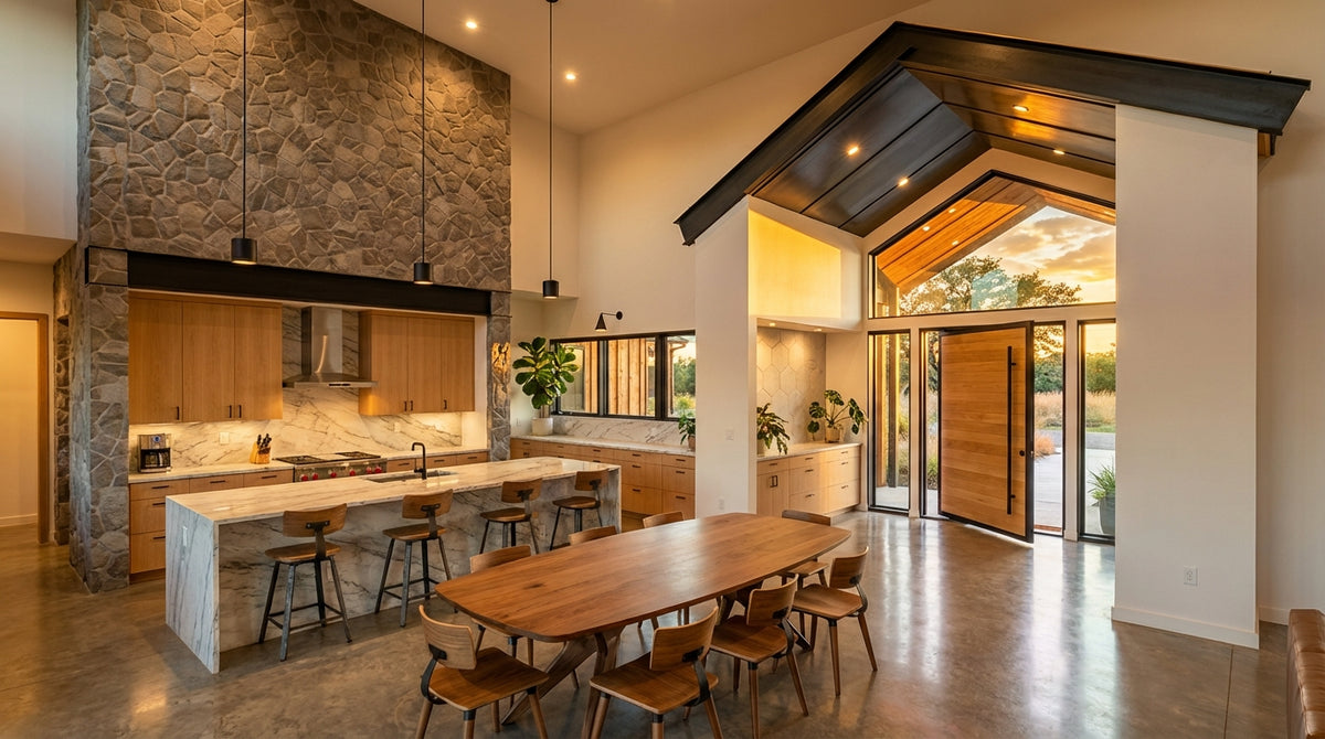 The Generation | Multi-Generational Modern Steel Barndominium Plan