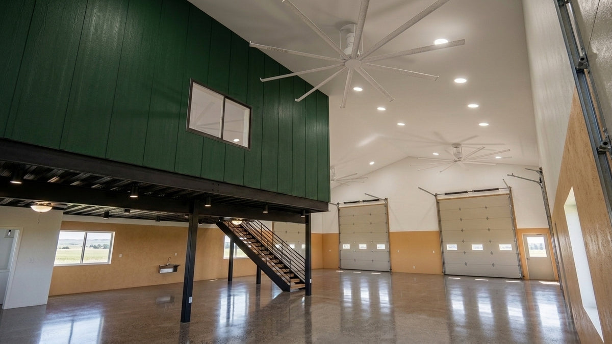 The Evergreen Barndominium Shop with Studio Loft