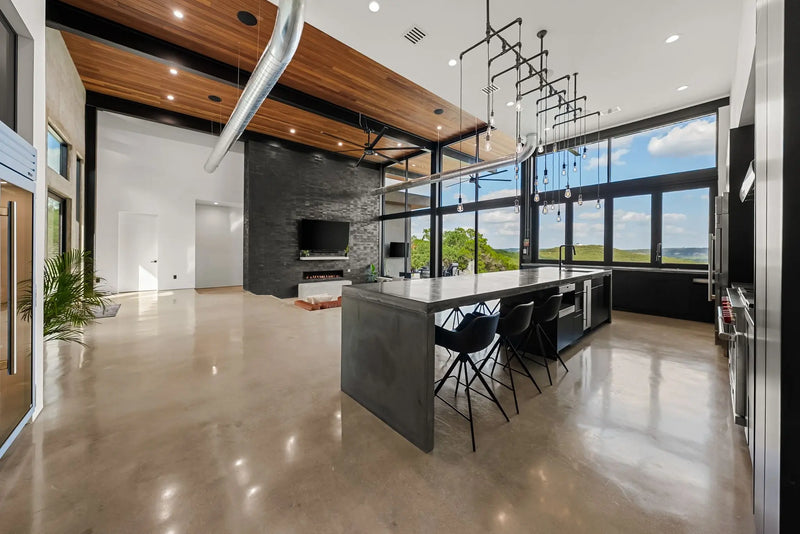 The Spring Mountain | Modern Mountain Steel Barndominium Plan