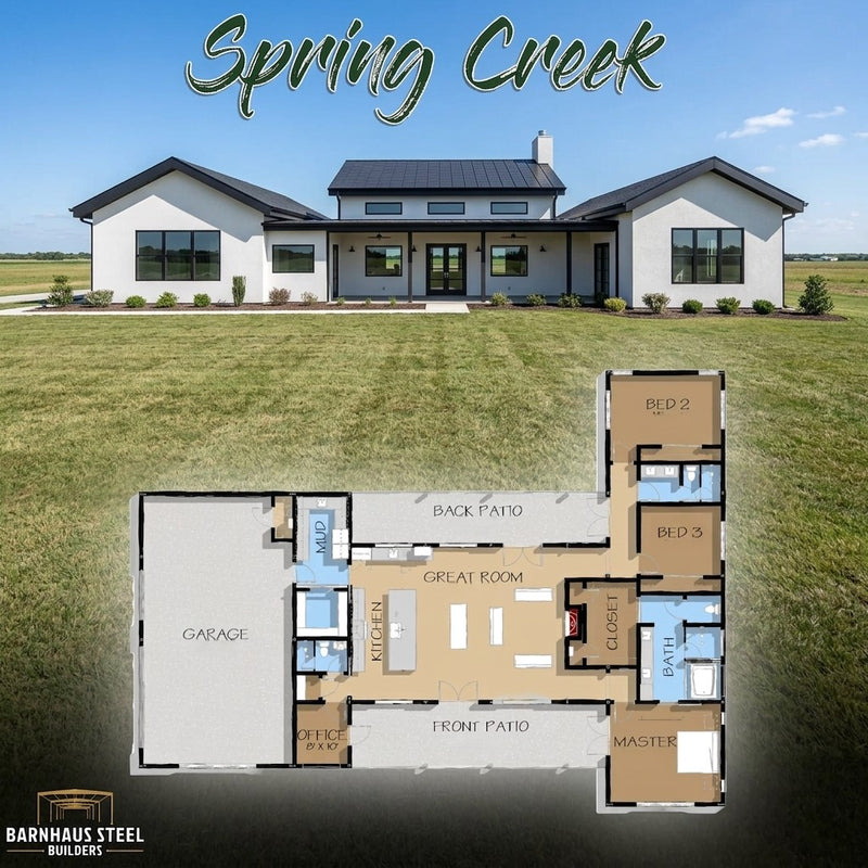 The Spring Creek Modern Farmhouse