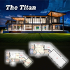 The Titan | Luxury Modern Steel Barndominium Plan with Shop
