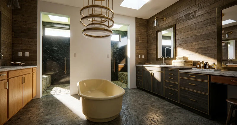 The Titan | Luxury Modern Steel Barndominium Plan with Shop