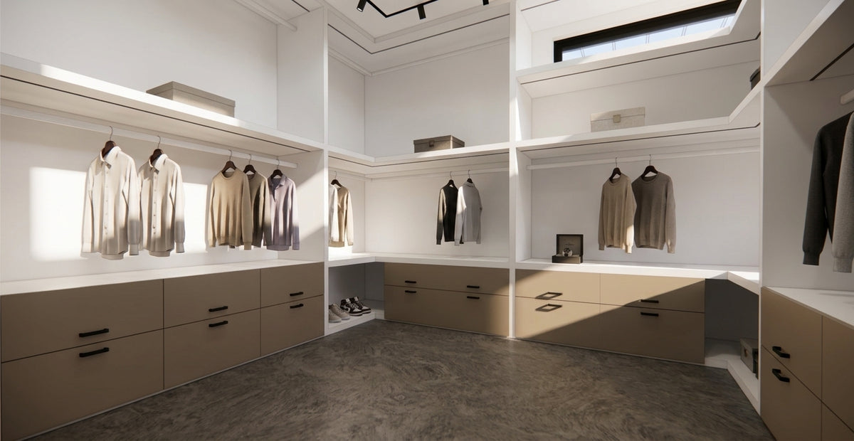 The Titan | Luxury Modern Steel Barndominium Plan with Shop