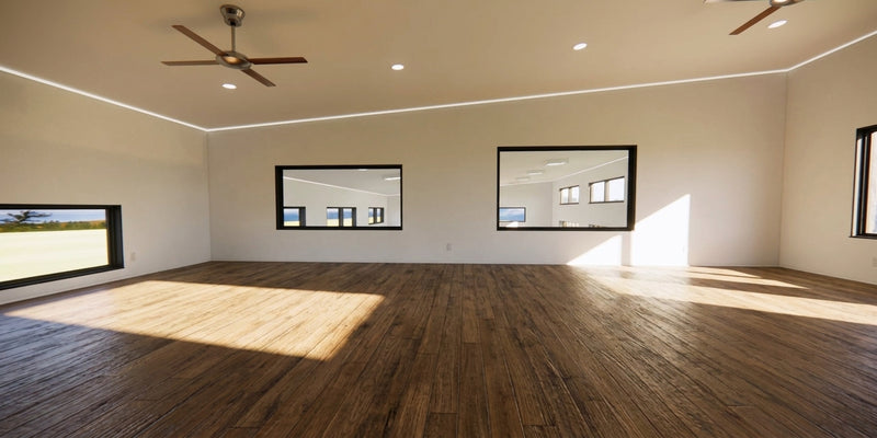 The Titan | Luxury Modern Steel Barndominium Plan with Shop