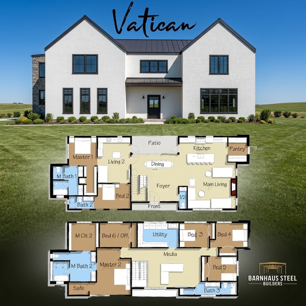 The Vatican: Modern Italian Farmhouse