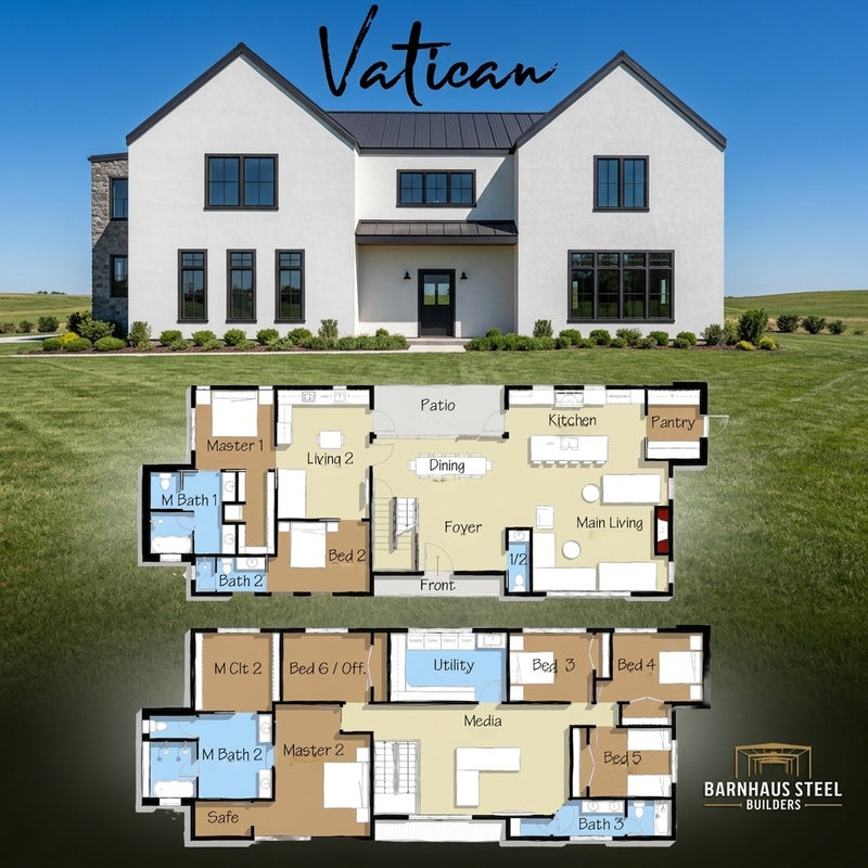 The Vatican: Modern Italian Farmhouse